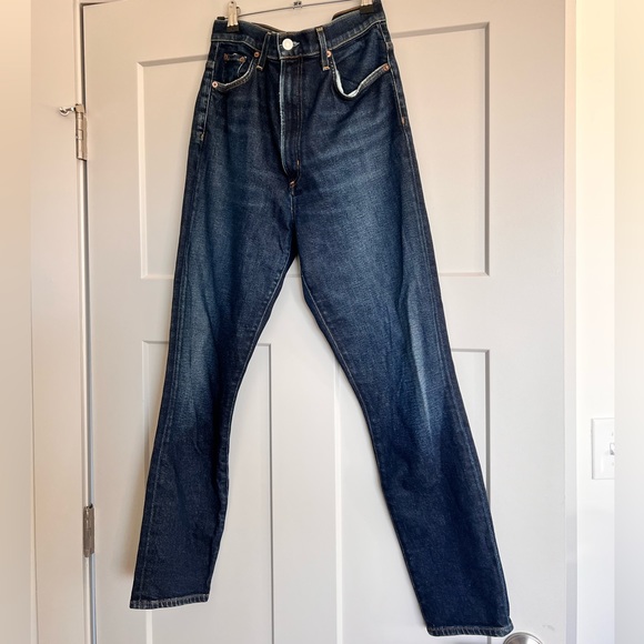 AGOLDE Pinch Waist High Waist Straight Leg Skinny Jean Size 29 - Picture 1 of 8